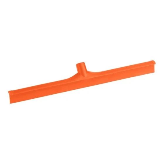 Carlisle Sparta 3656824 24" Orange Rubber Floor Squeegee with Plastic Frame