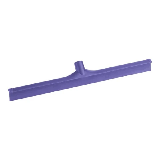 Carlisle Sparta 3656868 24" Purple Rubber Floor Squeegee with Plastic Frame