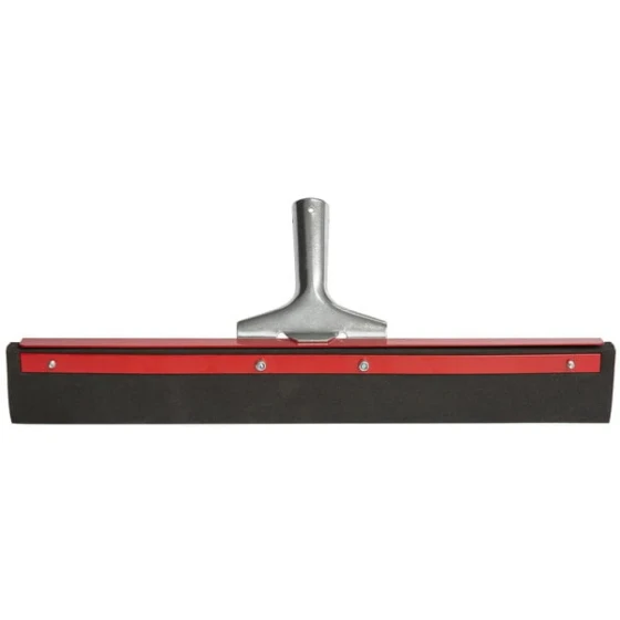 Carlisle Flo-Pac 4008100 18" Double Neoprene Foam Heavy-Duty Floor Squeegee with Metal Frame