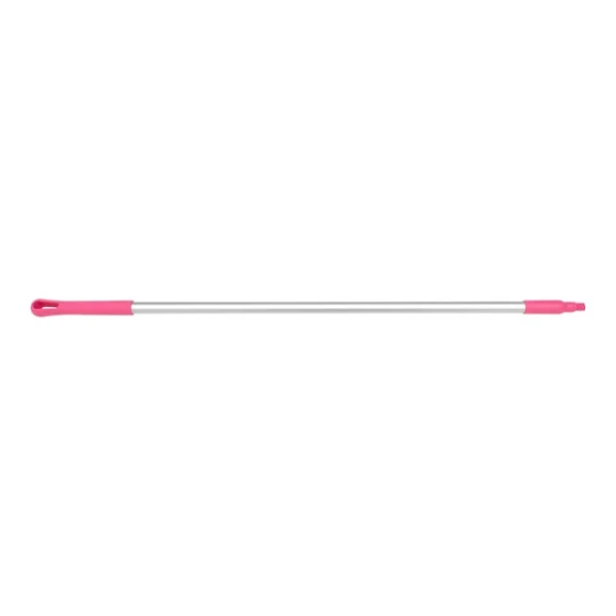 Carlisle Sparta 40216EC26 48" Pink Threaded Aluminum Broom / Squeegee Handle