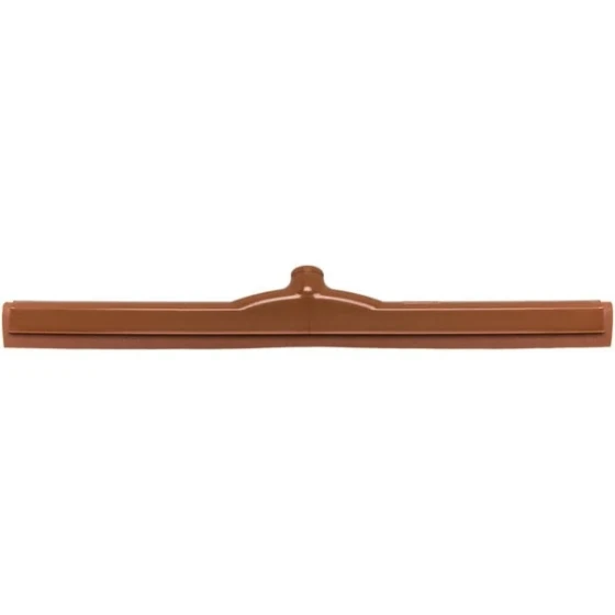 Carlisle Sparta 4156801 24" Brown Double Foam Floor Squeegee with Plastic Frame