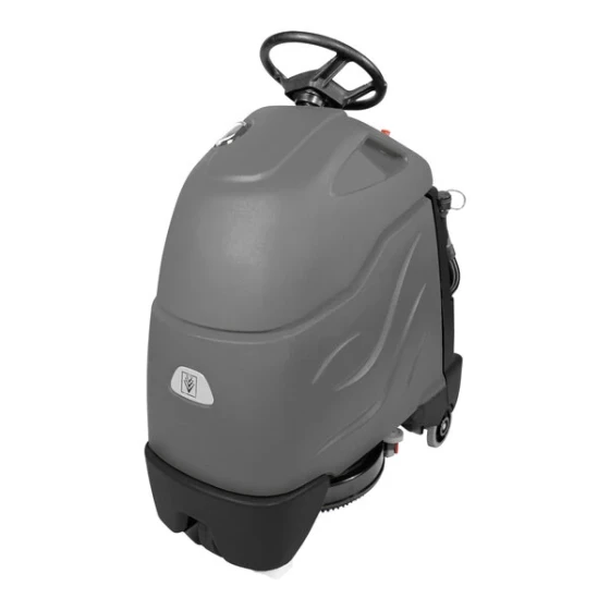 Karcher Chariot™ 2 iScrub 20 1.008-011.0 20" Cordless Stand-On Disc Floor Scrubber with (3) 114 Ah AGM Batteries, On-Board Charger, and Pad Driver - 10 Gallon, 36V, 180 RPM
