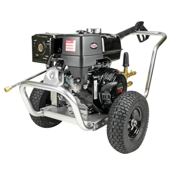 Simpson 60827 Aluminum Water Blaster 49-State Compliant Pressure Washer with Honda Engine and 50' Hose - 4,200 PSI; 4.0 GPM