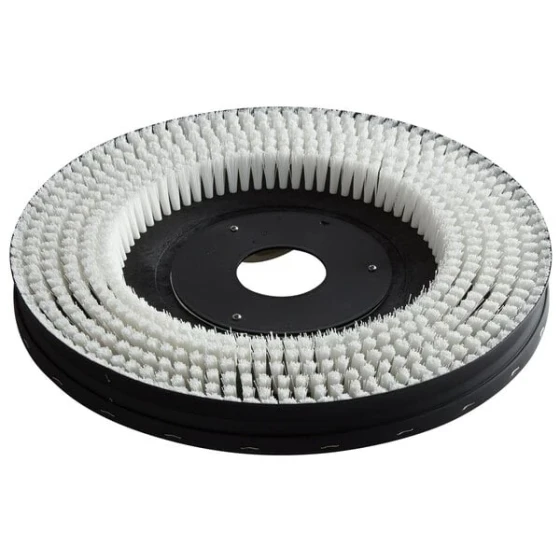 Minuteman 7943-01 17" White Light / Medium-Duty Disc Brush with Aqua-Stop for E17 Disc Brush Scrubber