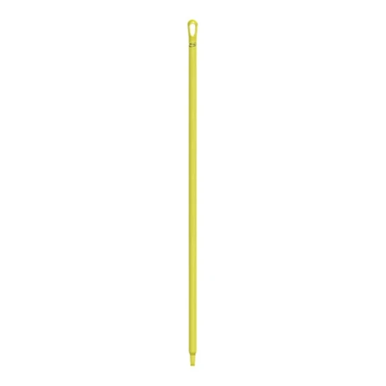 Vikan 29606 51 3/16" Yellow Ultra-Hygienic Broom / Squeegee Handle