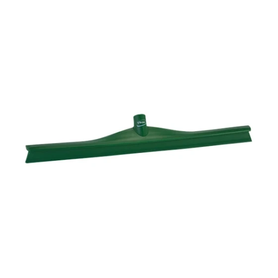 Vikan 71602 23 5/8" Green Ultra-Hygienic Rubber Floor Squeegee