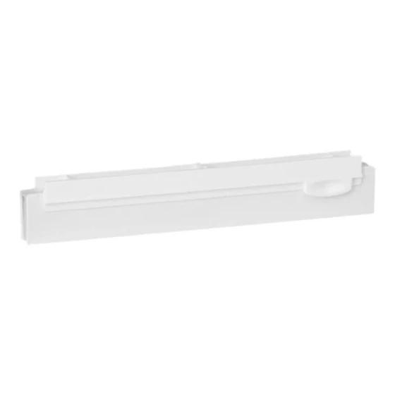 Vikan 77315 9 13/16" White Ultra-Hygienic Squeegee Blade for 77115