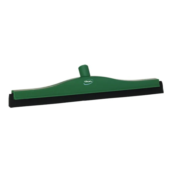 Vikan 77532 19 11/16" Green Double Foam Floor Squeegee