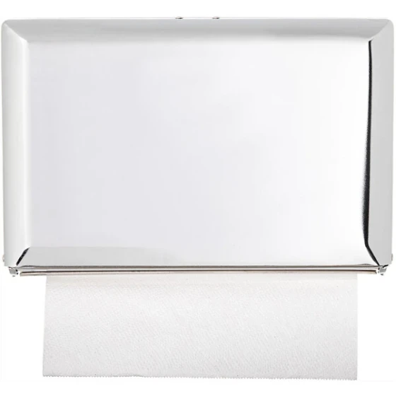 San Jamar T1800XC Chrome Singlefold Towel Dispenser