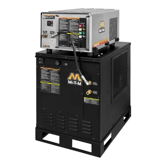 Mi-T-M HAE Series HAE-2503-0E4G Corded Electric Hot Water Pressure Washer - 2,500 PSI; 2.8 GPM