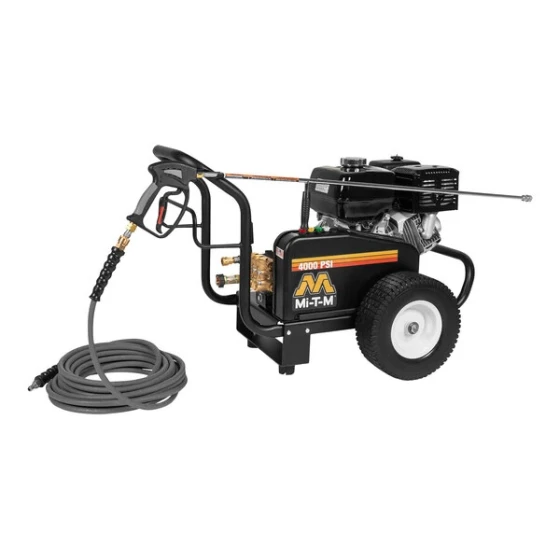 Mi-T-M JCW Series JCW-4004-2MHB 49-State Compliant Cold Water Pressure Washer with Honda Engine - 4,000 PSI; 3.5 GPM
