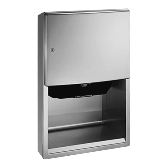 American Specialties, Inc. Roval 10-204523AC-9 Surface-Mounted AC-Operated Automatic Roll Paper Towel Dispenser