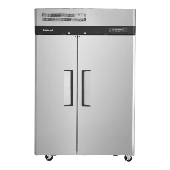Turbo Air M3RF45-2-N 50" M3 Series Solid Door Dual Temperature Reach-In Freezer / Refrigerator
