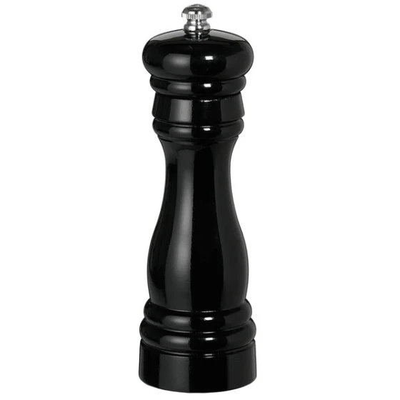 Fletchers' Mill FED06SM21 Federal 6" Black Wooden Salt Mill