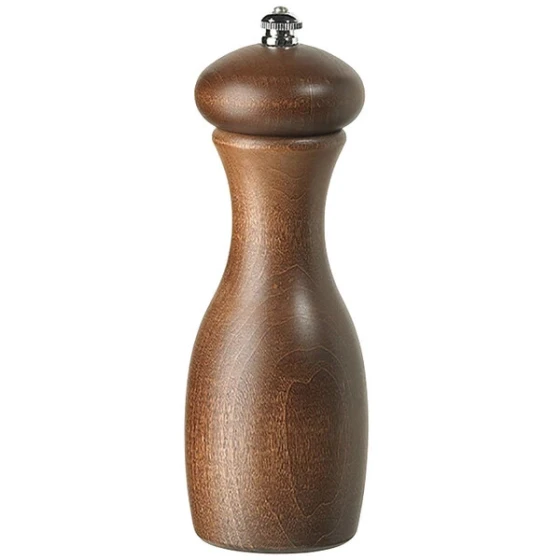 Fletchers' Mill MAR07SM12-14 Marsala 7" Walnut Stain Salt Mill
