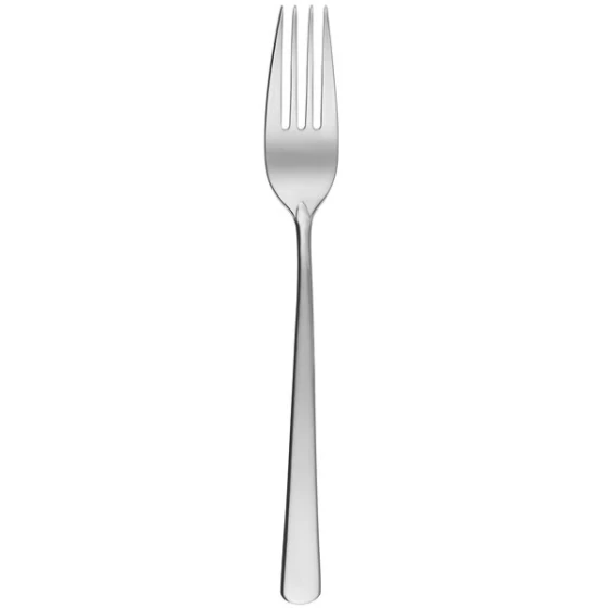 Sola SOE01 Eve 8 1/8" 18/10 Stainless Steel Extra Heavy Weight Table Fork by Arc Cardinal - 12/Case