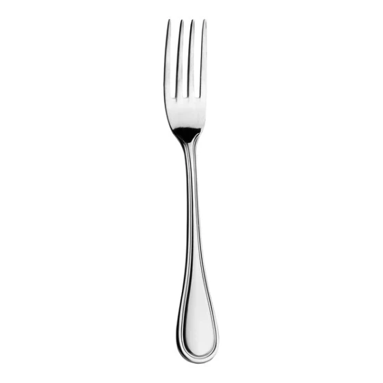 WNK Contour from Steelite International 8 1/4" 18/10 Stainless Steel Extra Heavy Weight Dinner Fork - 12/Case