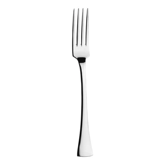 WNK Eclipse from Steelite International 8" 18/10 Stainless Steel Extra Heavy Weight Dinner Fork - 12/Case
