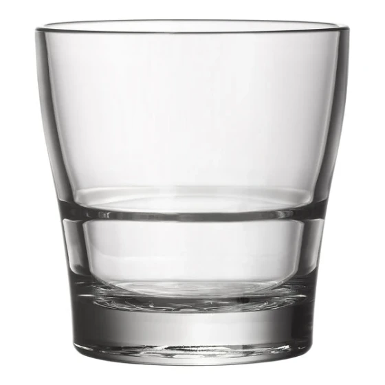 Libbey Dahlia 12 oz. Stackable Rocks / Double Old Fashioned Glass - Sample