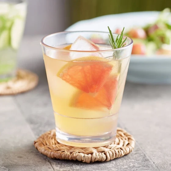 Acopa Endure 12 oz. Tritan™ Plastic Stackable Rocks / Double Old Fashioned Glass - Sample