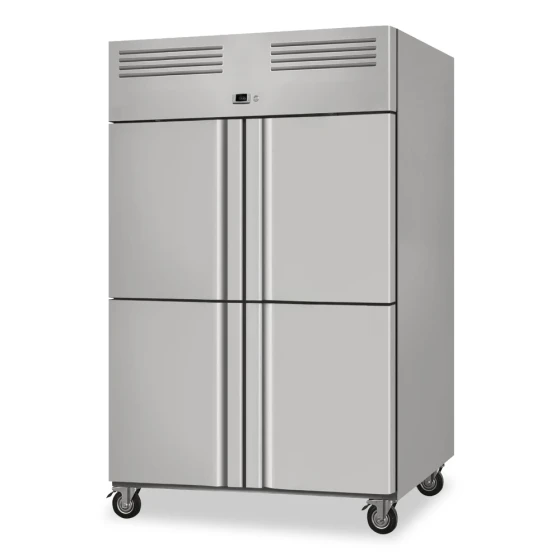 Polare, Freezer, 1200 L, 4 Half Doors, Ventilated Cooling, Digital Control, 750 W