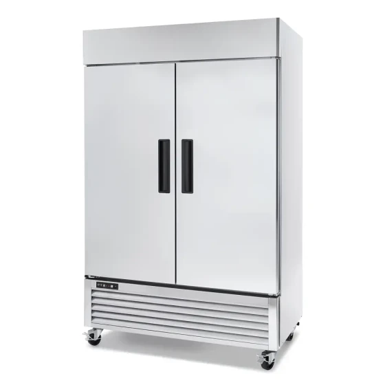 Primo, Upright Chiller, 2 Doors, Solid Door, 220V