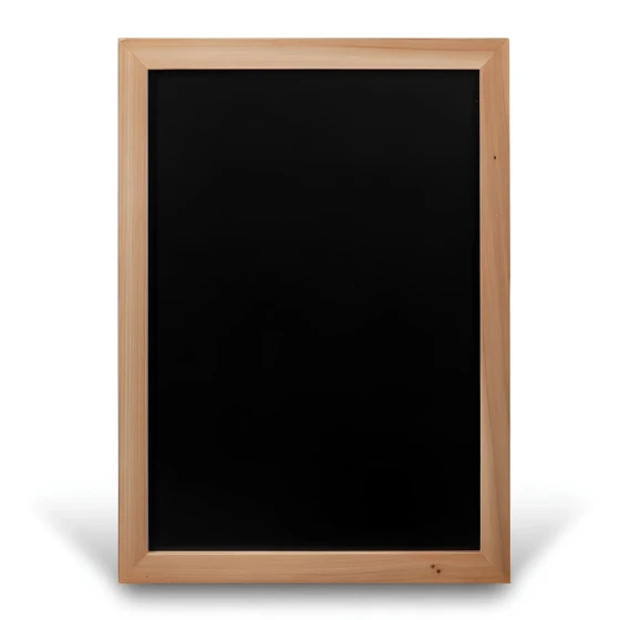 Securit, Chalkboard, Rectangular, Teak