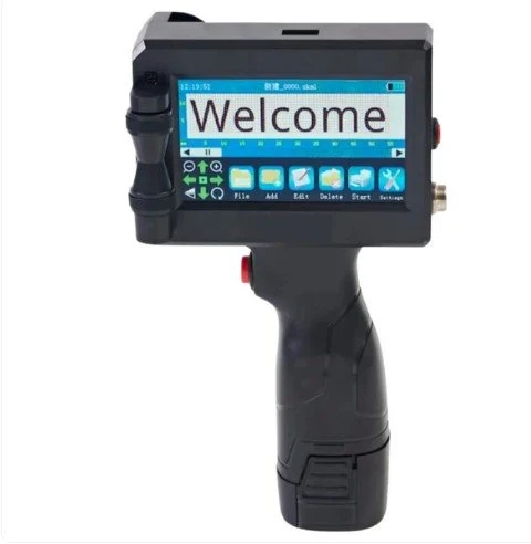 Portable Handheld Inkjet Printer with 4.3 inch LCD - 12.7mm