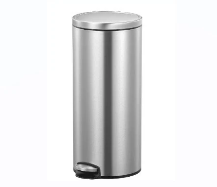 EKO - Stainless Steel Garbage Bin - Round - 64 x 36 Cm - 30 Ltr