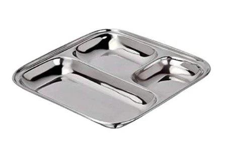 Raj Steel Pav Bhaji Tray