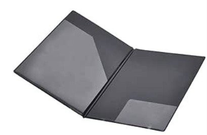 Bill Folder - Black - 150 x 250 MM