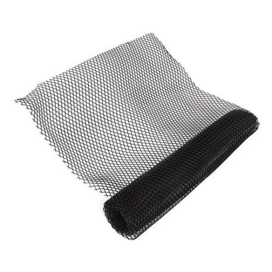 Rubber Black Glass Mesh Liner Roll  - 61cm x 250cm