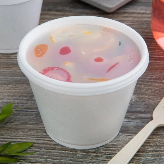 Dart 20JL 20. Translucent Vented Lid - 1,000/Case
