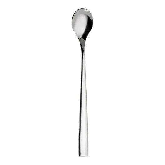 WNK Zen from Steelite International 7 3/8" 18/10 Stainless Steel Extra Heavy Weight Iced Tea Spoon - 12/Case