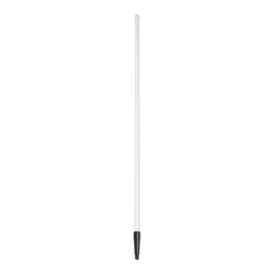 Carlisle Sparta 4022002 60" White Tapered / Threaded Fiberglass Broom / Squeegee Handle