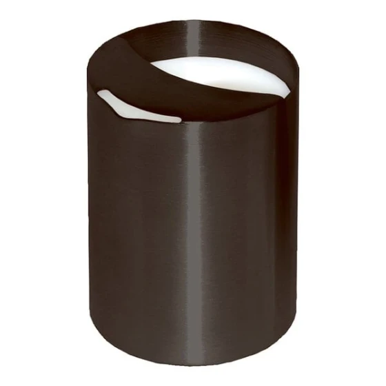 Service Ideas 4 oz. Black Onyx Stainless Steel Creamer STCCR4BX