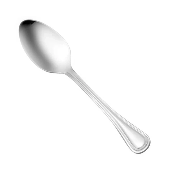 Oneida Barcelona by 1880 Hospitality B169SADF 4 1/2" 18/0 Stainless Steel Heavy Weight A.D. Coffee Spoon - 36/Box