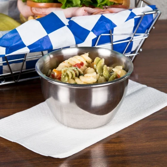 American Metalcraft B31 8 oz. Stainless Steel Round Sauce Cup - 12/Case