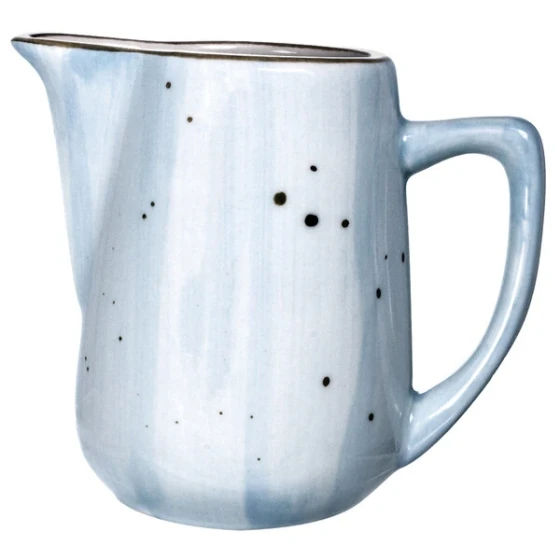 International Tableware Rotana 6 oz. Iceburg Porcelain Creamer - 12/Case