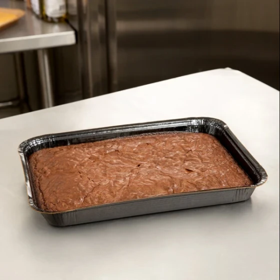 Solut Bake and Show Black Quarter Size Oven Safe Heavy Weight Sheet Pan 9" x 13" - 200/Case