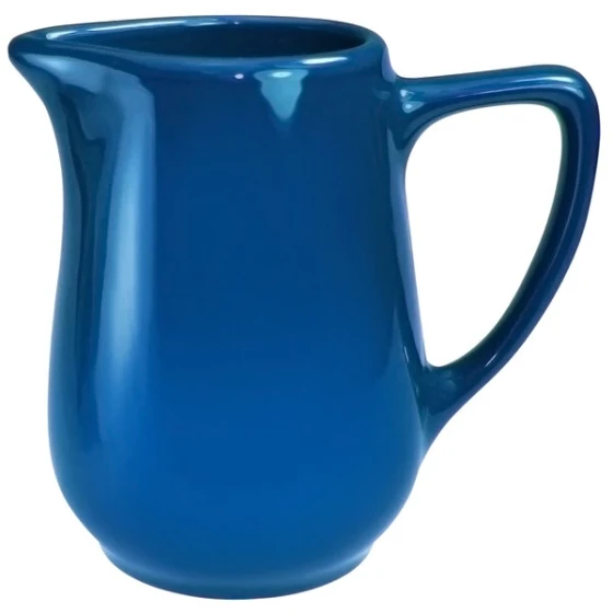International Tableware Cancun 13 oz. Light Blue Stoneware Creamer - 36/Case