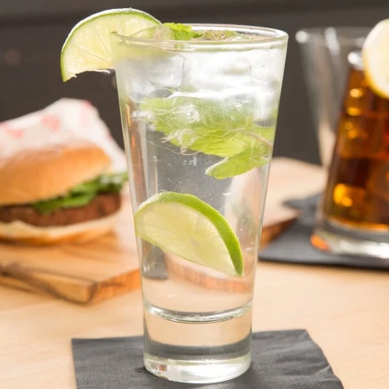 Libbey 11106721 Series V 14.25 oz. Customizable Highball Glass - 12/Case