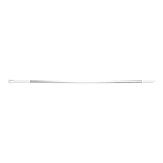 Carlisle Sparta 40226EC02 60" White Threaded Aluminum Broom / Squeegee Handle