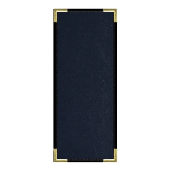 H. Risch, Inc. Oakmont 4 1/4" x 11" Blue 1 View Menu Cover
