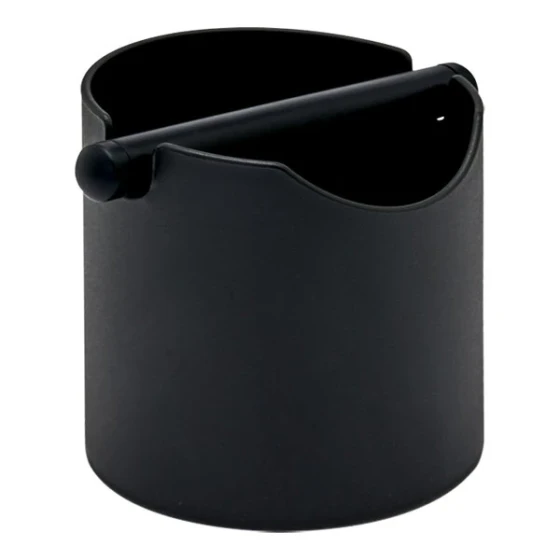 Rhino Coffee Gear Black Waste Tube / Knock Box RHWTBK