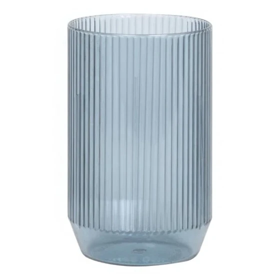 Front of the House Gatsby 12 oz. Peacock SAN Plastic Rocks / Old Fashioned Glass - 12/Pack