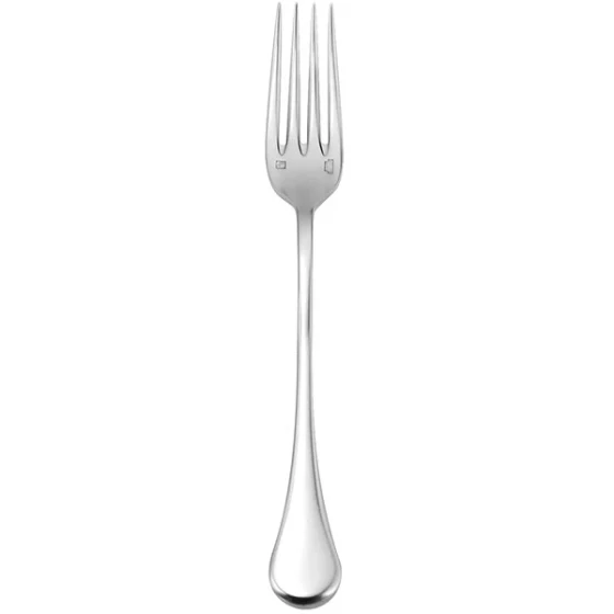 Sant'Andrea Puccini by 1880 Hospitality T030FDIF 8" 18/10 Stainless Steel Extra Heavy Weight European Table Fork - 12/Case