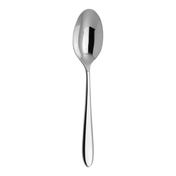 Varick Fairway from Steelite International 7 1/4" 18/0 Stainless Steel Heavy Weight Dessert Spoon - 12/Pack