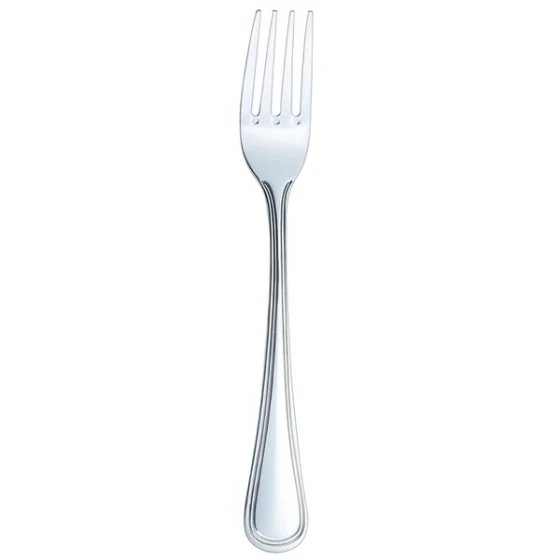 Arcoroc FM501 Harrison 7 7/8" 18/0 Stainless Steel Heavy Weight Dinner Fork by Arc Cardinal - 12/Case