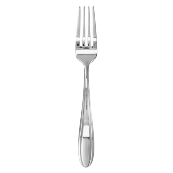 Walco Bellwether from Steelite International WLBLW06 7 1/8" Antimicrobial 18/10 Stainless Steel Extra Heavy Weight Salad Fork - 12/Pack